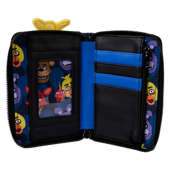 Loungefly Five Nights at Freddy's Zip Around Wallet