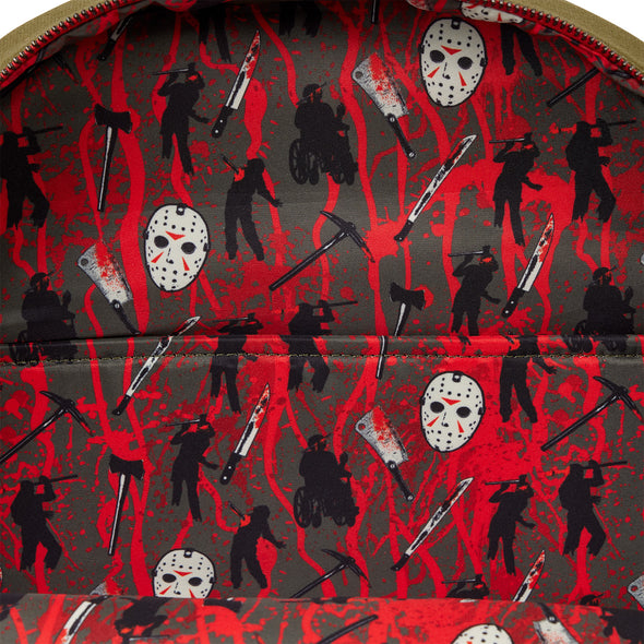Loungefly Friday the 13th Full Size Backpack