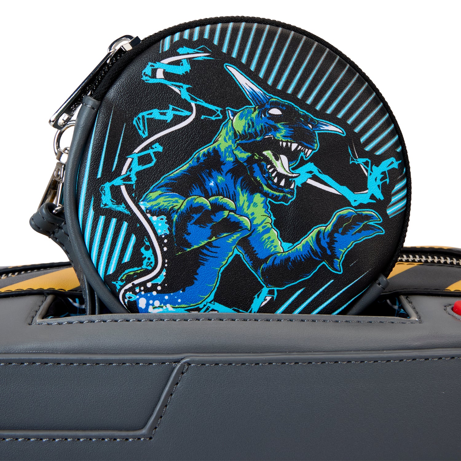 【Loungefly】ゴーストバスターズ 夜光 クロスボディバッグ Loungefly Ghostbusters Ghost Trap Crossbody Bag – Modern Pinup