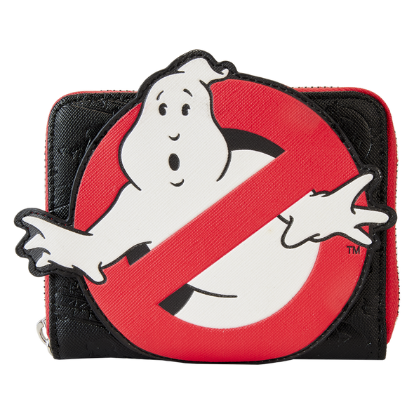 Loungefly Ghostbusters No Ghost Logo Zip Around Wallet