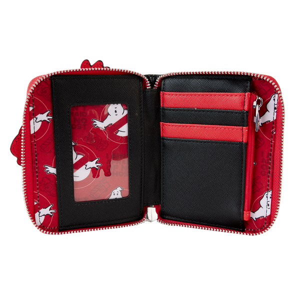 Loungefly Ghostbusters No Ghost Logo Zip Around Wallet