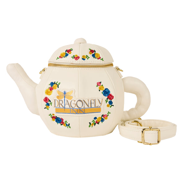 Loungefly Gilmore Girls Dragonfly Inn Figural Teapot Crossbody