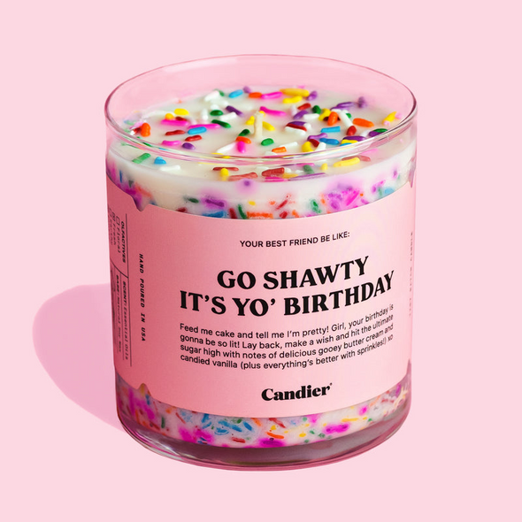 Candier Go Shawty It's Yo' Birthday Candle