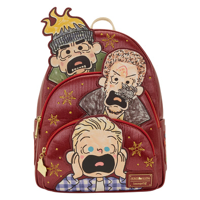 Loungefly Home Alone Triple Pocket Mini Backpack