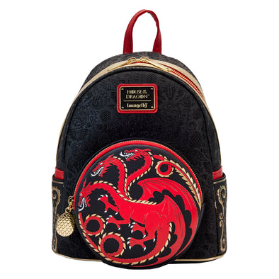 Loungefly House of the Dragon Targaryen House Mini Backpack