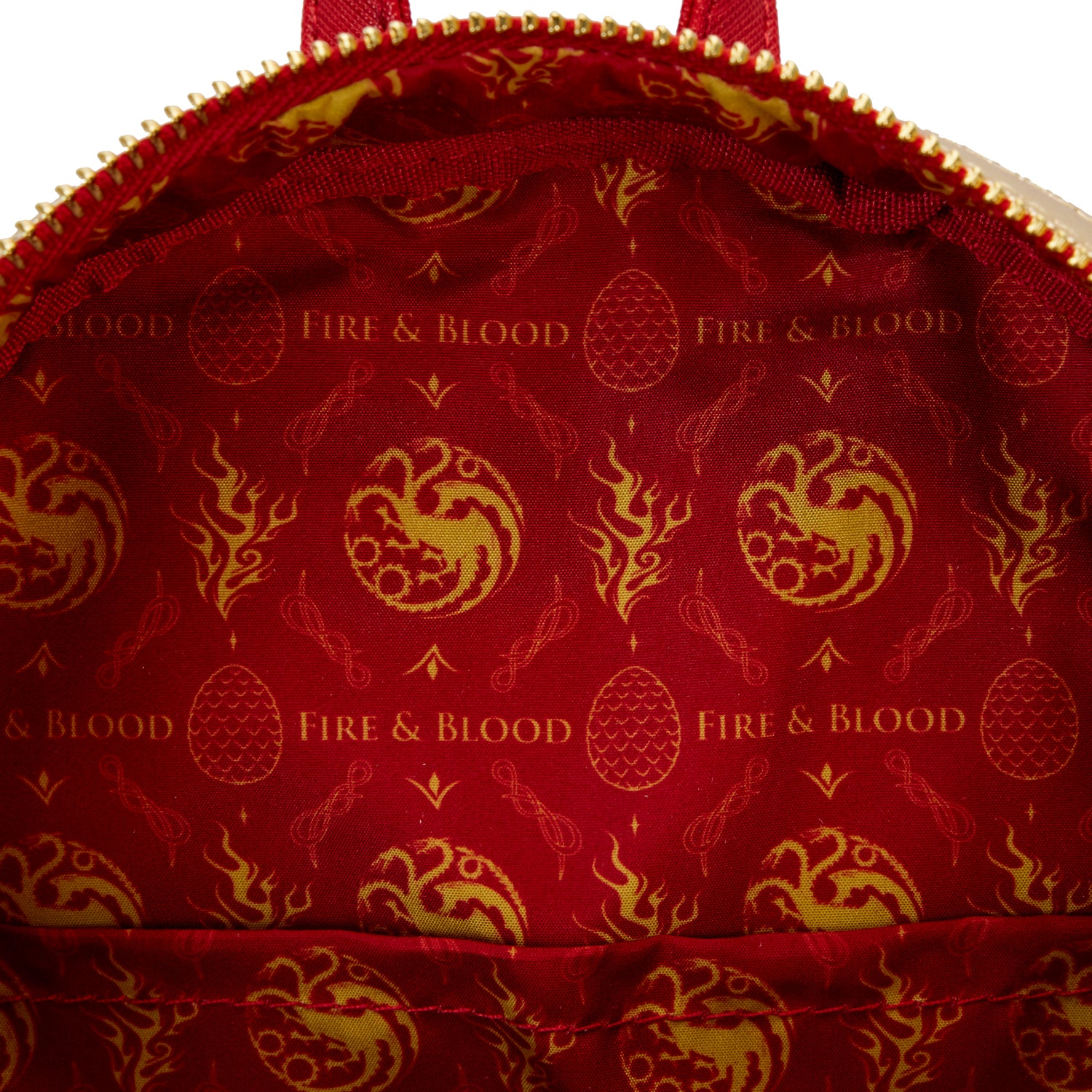 Loungefly House of the Dragon Targaryen Sigil Mini Backpack