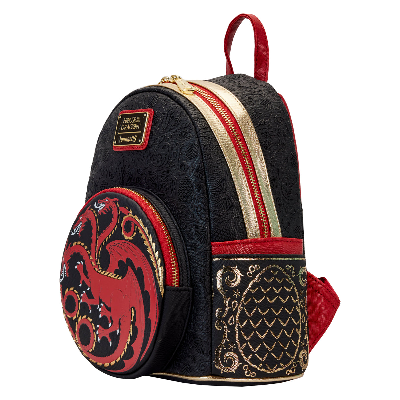 Loungefly House of the Dragon Targaryen House Mini Backpack – Modern Pinup