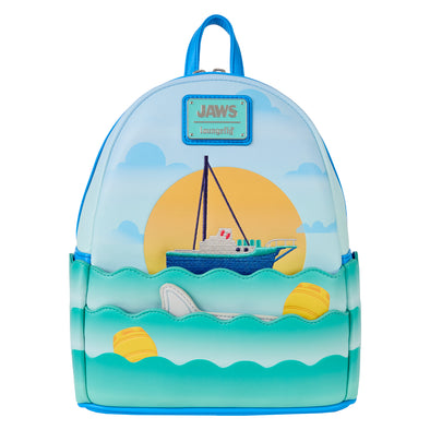 Loungefly Jaws 50th Anniversary Mini Backpack