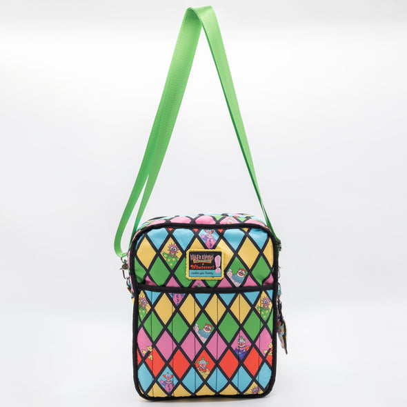 Whatever! Makes You Happy Killer Klowns Reversible Convertible Backpack