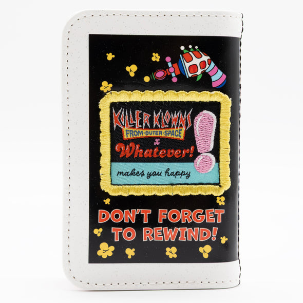 Whatever! Makes You Happy Killer Klowns VHS Wallet