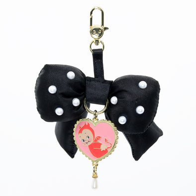 Whatever! Makes You Happy Kewpie Puffy Bow Cameo Mystery Bag Charm