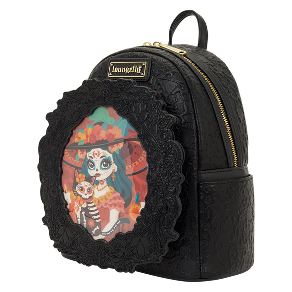 Loungefly Brand Dia De Los Muertos Mini Backpack