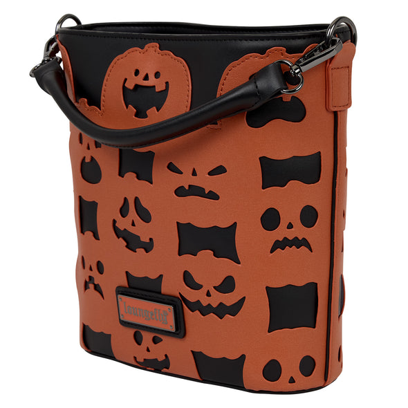 Loungefly Branded Pumpkin Crossbody