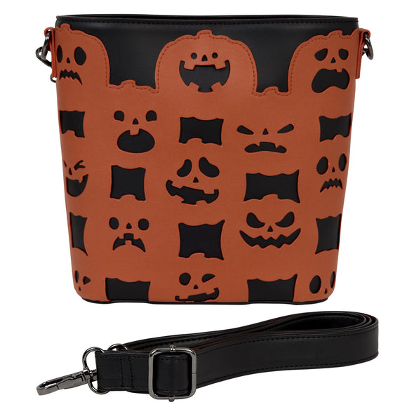 Loungefly Branded Pumpkin Crossbody