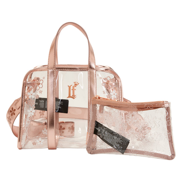 Loungefly Brand Floral Clear Crossbody