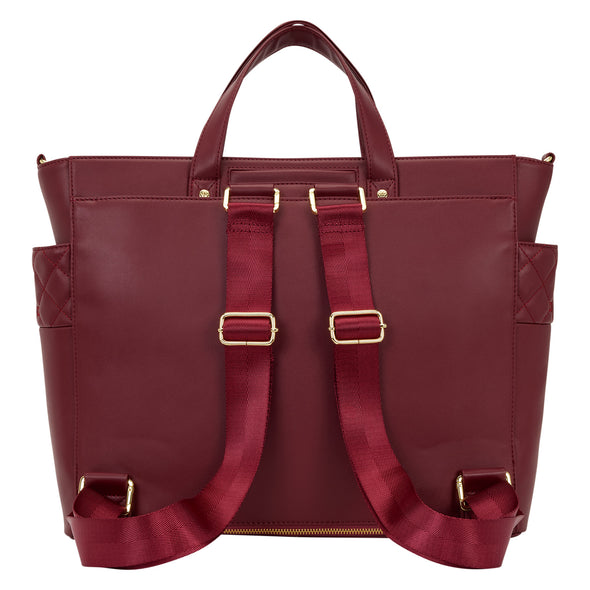 Loungefly Red Pin Trader Convertible Tote Bag