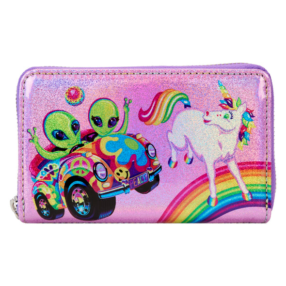 Loungefly Lisa Frank Color Block Wallet