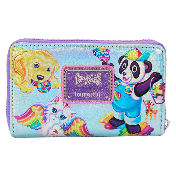 Loungefly Lisa Frank Color Block Wallet