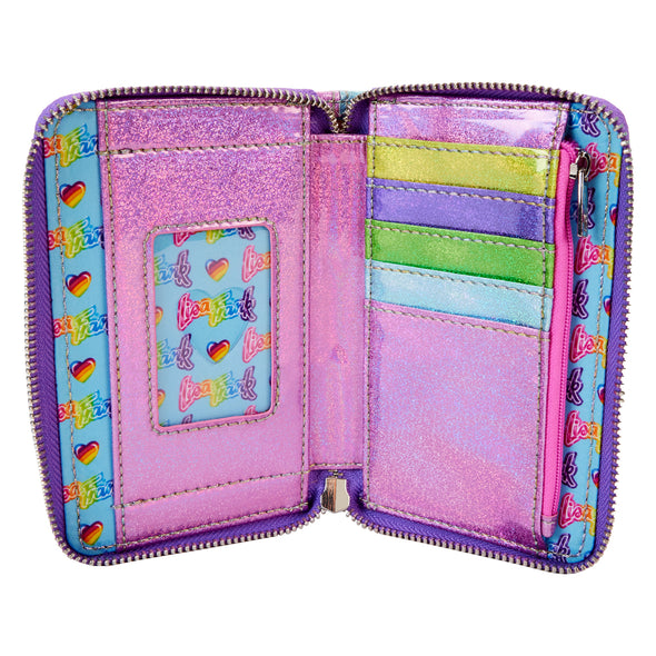 Loungefly Lisa Frank Color Block Wallet