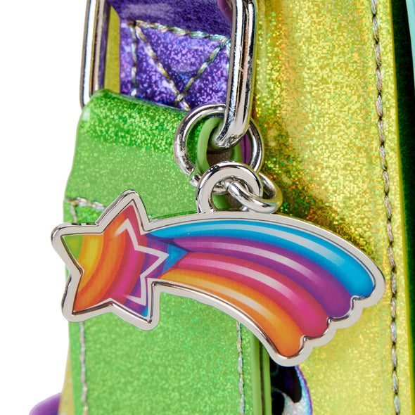 Loungefly Lisa Frank Color Block Crossbody