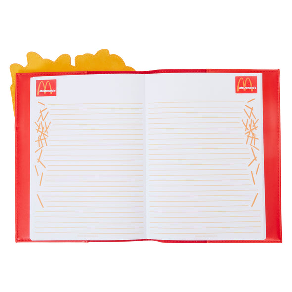 Loungefly McDonalds French Fries Notebook