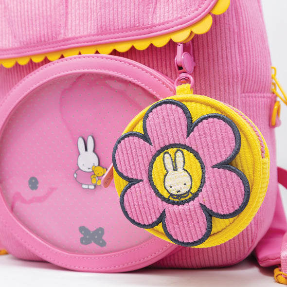 Whatever! Makes You Happy Miffy Flower Corduroy Bag Charm