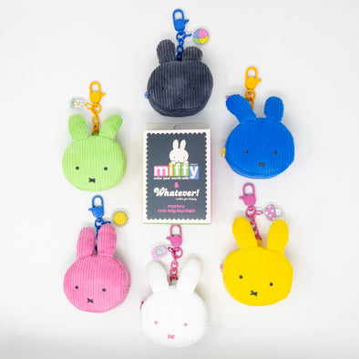Whatever! Makes You Happy Miffy Corduroy Head Blind Box Bag Charm