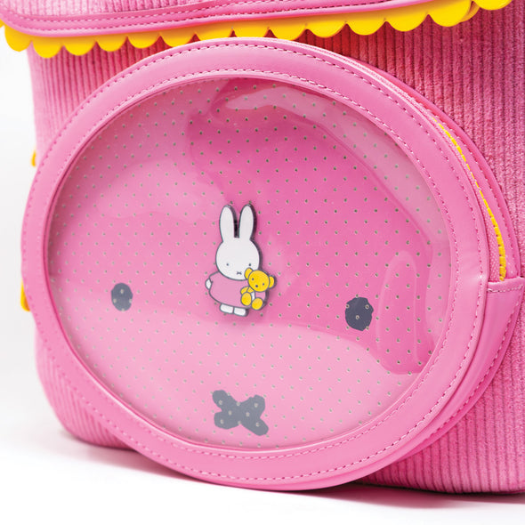 Whatever! Makes You Happy Miffy Corduroy Pin Trader Backpack