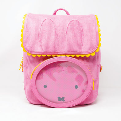Whatever! Makes You Happy Miffy Corduroy Pin Trader Backpack