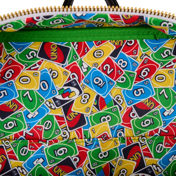 Loungefly Mattel Uno Reverse Card Mini Backpack