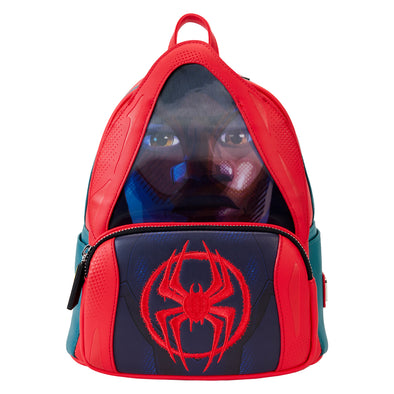 Loungefly Marvel Spiderverse Miles Morales Hoody Cosplay Mini Backpack