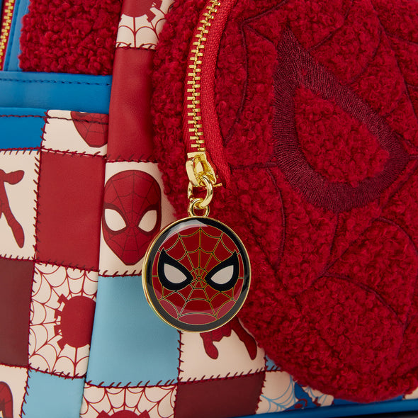 Loungefly Marvel Spiderman Heart Mini Backpack