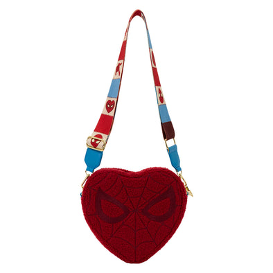 Loungefly Marvel Spiderman Heart Crossbody
