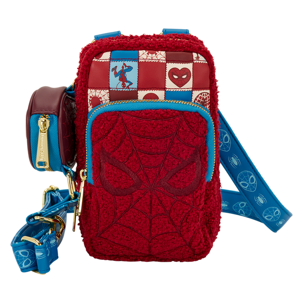 Loungefly Marvel Spiderman Cell Phone Crossbody