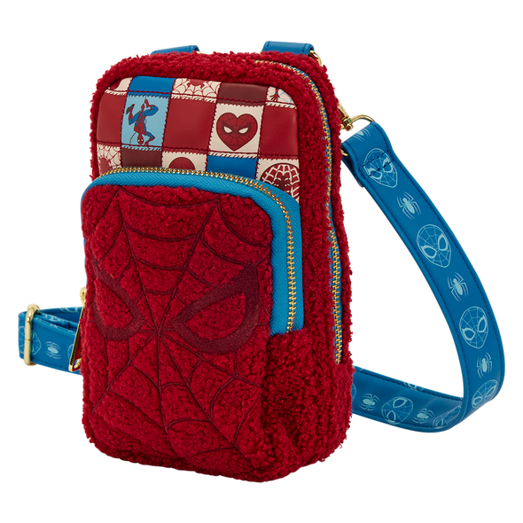 Loungefly Marvel Spiderman Cell Phone Crossbody