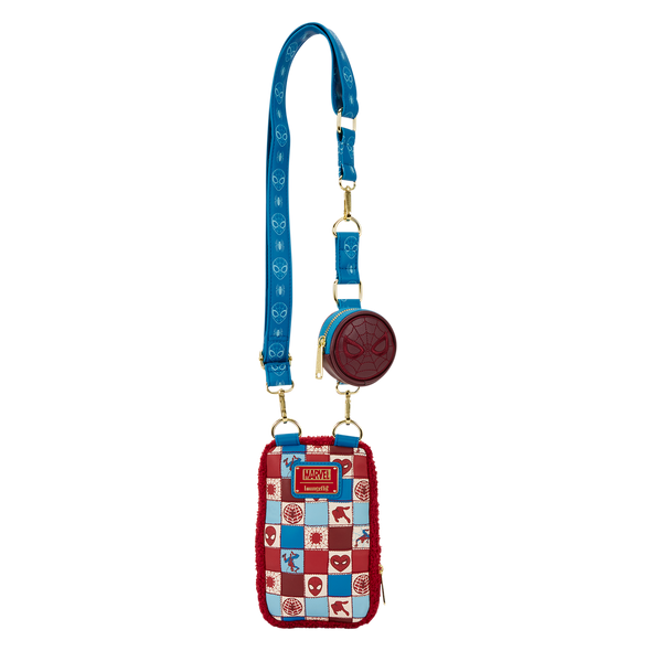 Loungefly Marvel Spiderman Cell Phone Crossbody