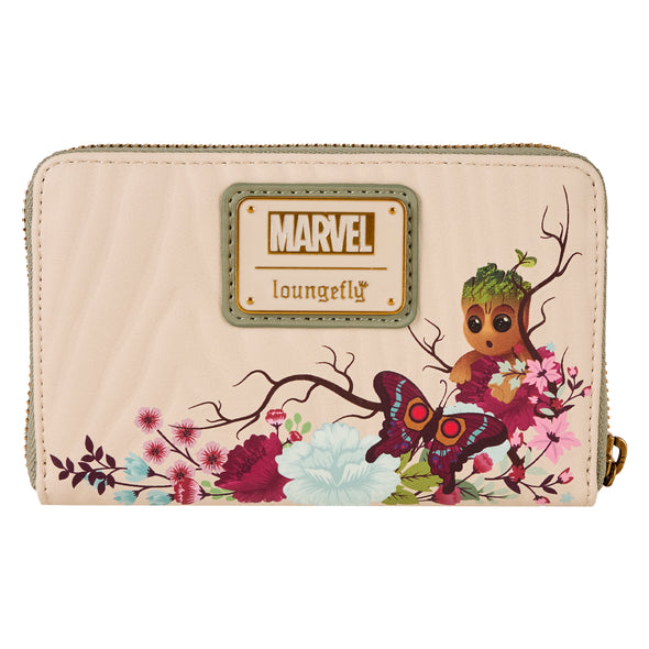 Loungefly Marvel Guardians of the Galaxy Groot Zip-Around Wallet