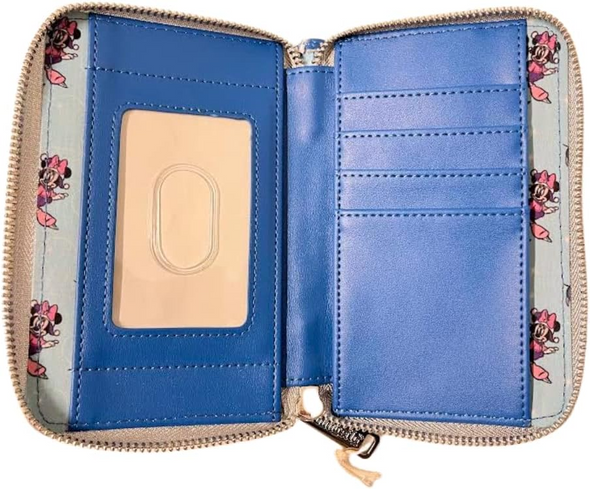 Loungefly Disney Mickey and Minnie Winter Skating Wallet