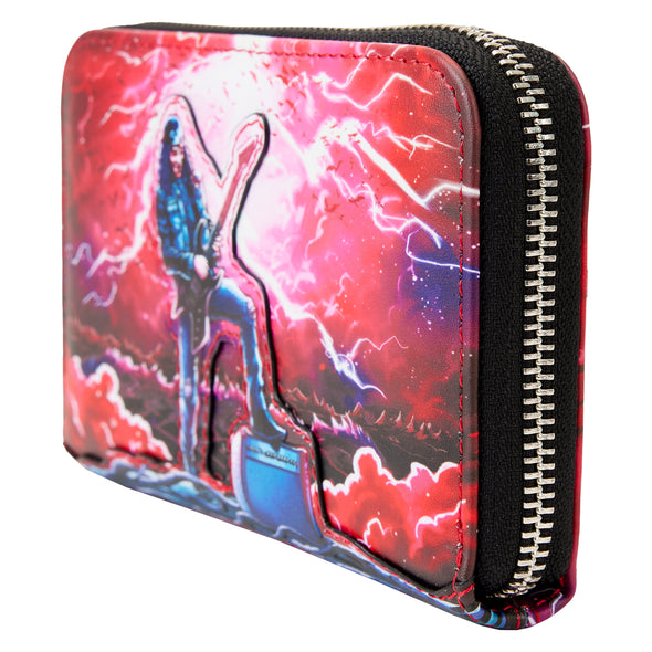 Loungefly Netflix Stranger Things Eddie Tribute Zip Around Wallet