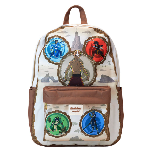 Loungefly Nickelodeon Avatar the Last Airbender Nylon Full Size Backpack