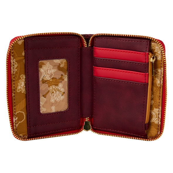 Loungefly Toei One Piece Zip Around Wallet