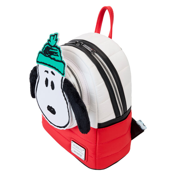 Loungefly Peanuts Snoopy Snow Day Mini Backpack
