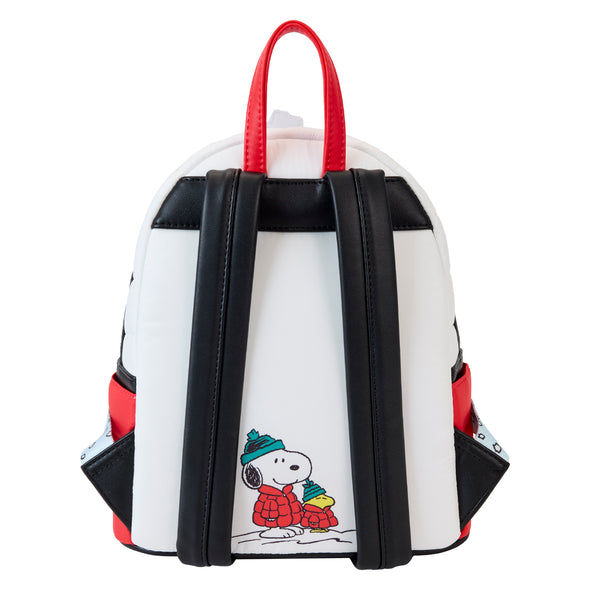Loungefly Peanuts Snoopy Snow Day Mini Backpack