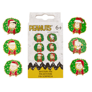 Loungefly Peanuts Snoopy and Friends Holiday Mystery Pins