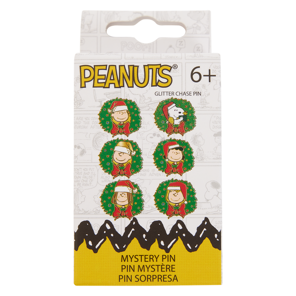 Loungefly Peanuts Snoopy and Friends Holiday Mystery Pins