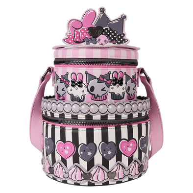 Loungefly Sanrio My Melody and Kuromi Figural Cake Crossbody