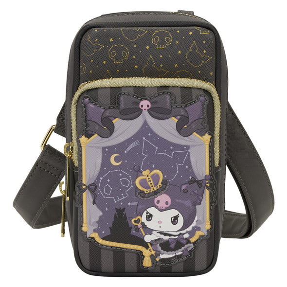 Loungefly Sanrio Kuromi Cell Phone Crossbody