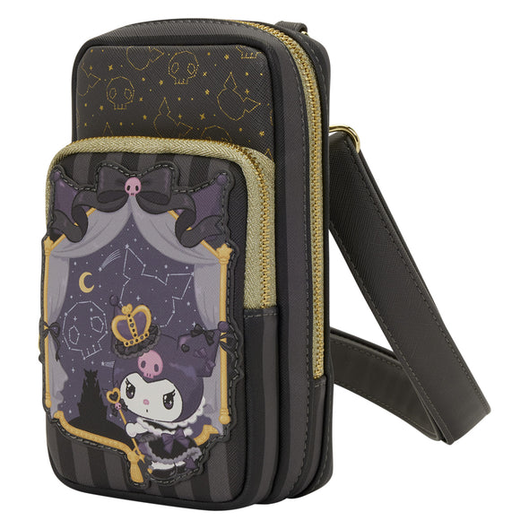 Loungefly Sanrio Kuromi Cell Phone Crossbody
