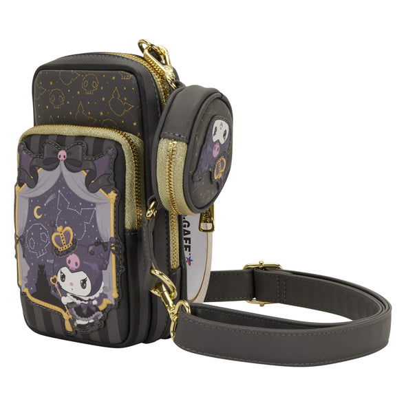 Loungefly Sanrio Kuromi Cell Phone Crossbody