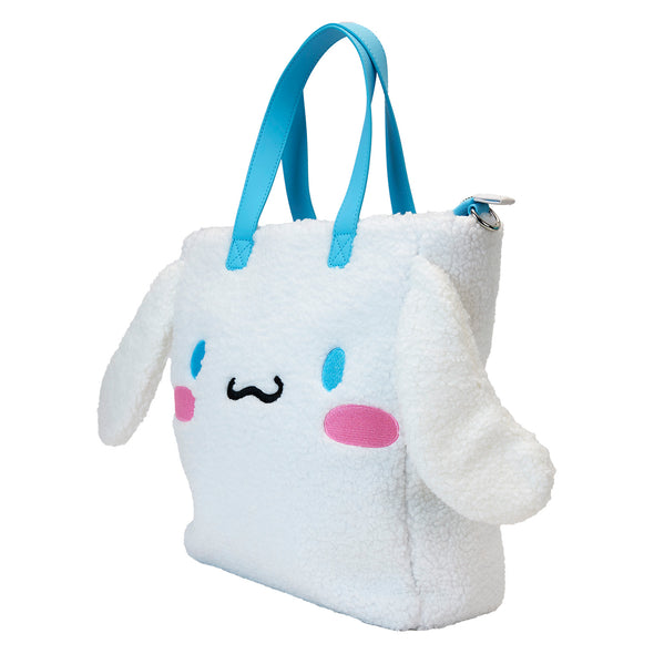 Loungefly Sanrio Cinnamoroll Sherpa Tote With Coin Purse